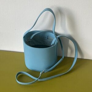 STAUD Light Blue Bisset Bucket Bag